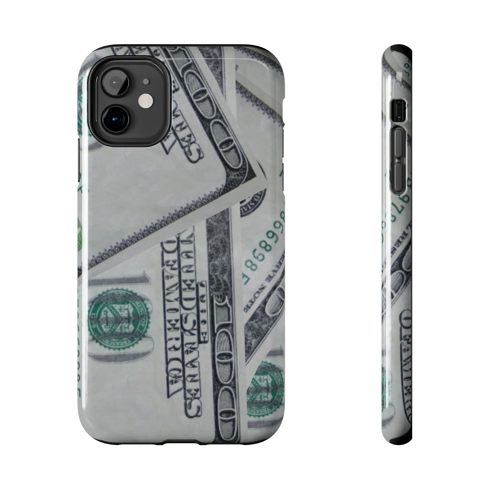"Money" Case Mate Tough Phone Case (iPhones 7-11s see product description for phone compatibility)