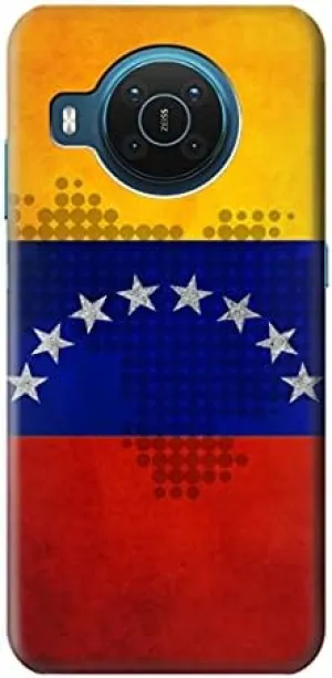 R2974 Venezuela Football Soccer Map Flag Case Cover for Nokia X20
