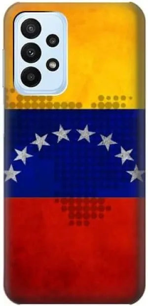 R2974 Venezuela Football Soccer Map Flag Case Cover for Samsung Galaxy A23