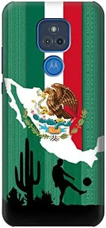 R2994 Mexico Football Soccer Map Flag Case Cover for Motorola Moto G Play (2021)
