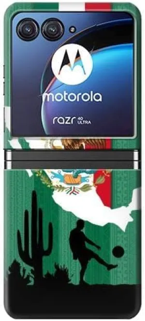 R2994 Mexico Football Soccer Map Flag Case Cover for Motorola Razr 40 Ultra