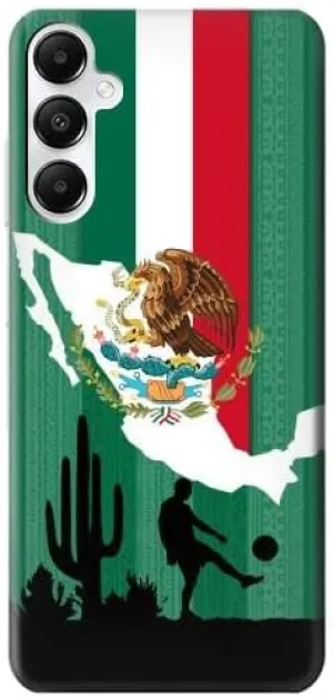 R2994 Mexico Football Soccer Map Flag Case Cover for Samsung Galaxy A05s