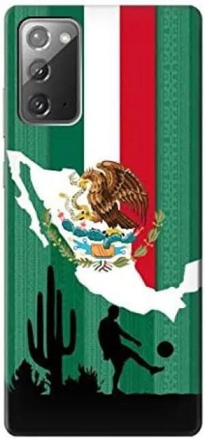 R2994 Mexico Football Soccer Map Flag Case Cover for Samsung Galaxy Note 20