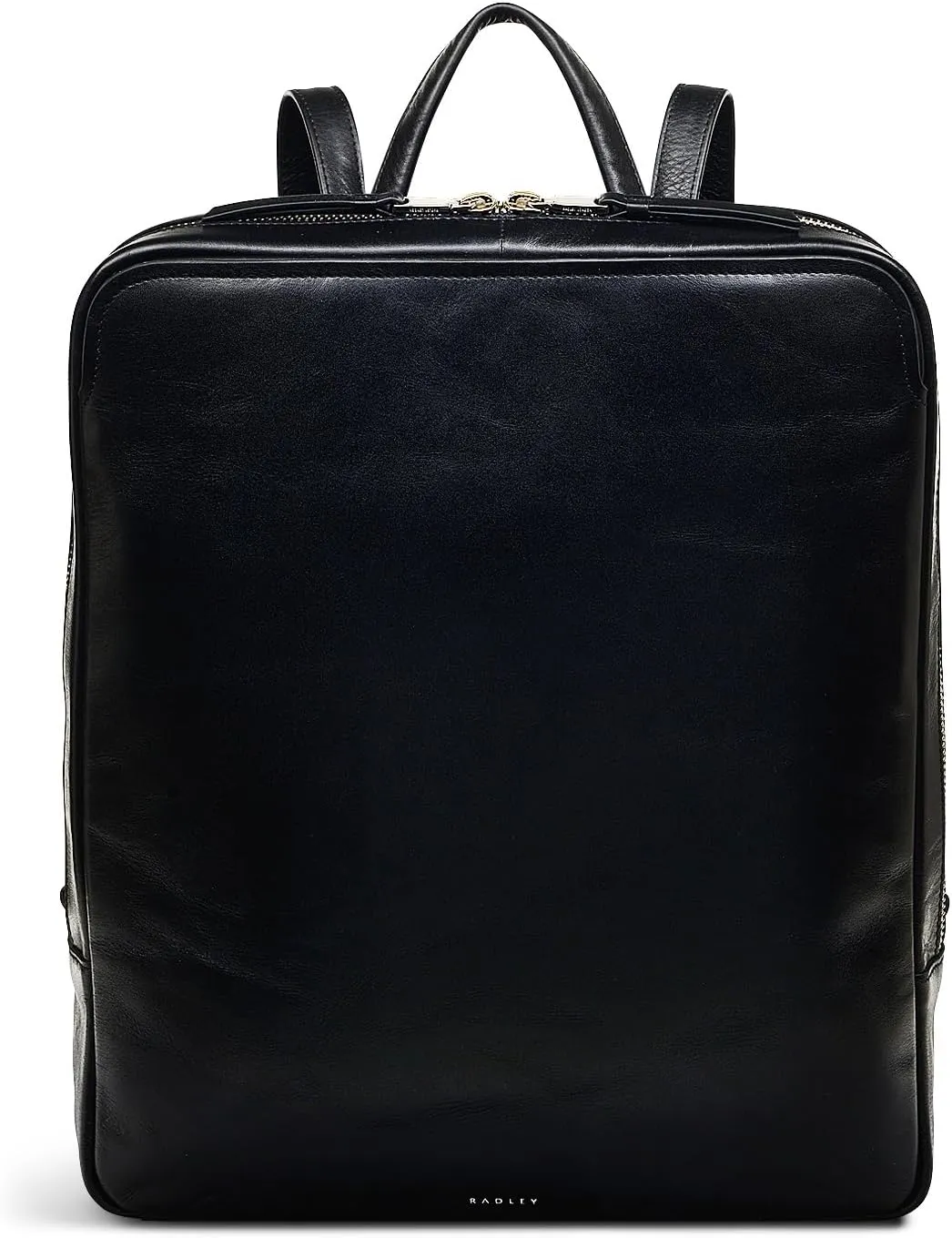 RADLEY London Greyfriars Garden 2.0 Women’s Large Leather Zip Around Backpack, Black