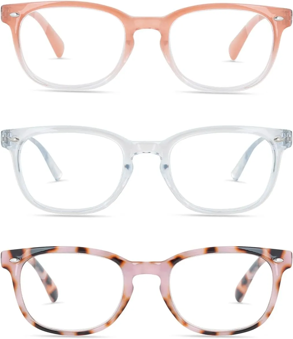 Rae Dunn "JUDY Premium Reading Glasses - 3 Pack w/READ Signature Font