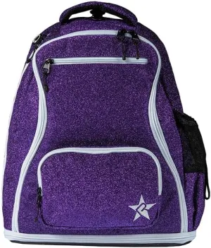 Rebel Dream Bag in Amethyst with White Zipper