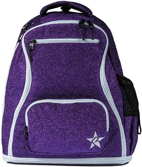 Rebel Dream Bag in Amethyst with White Zipper