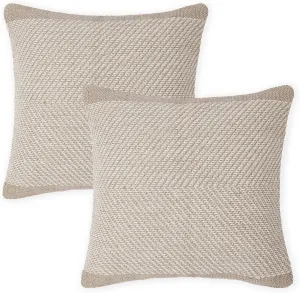 REDEARTH · Handmade Boho Throw Pillow Covers - Bohemian Chic Farmhouse Style - Accent Woven Indoor and Outdoor Pillow Cushion Cases for Couch - Bed - Chair - Sofa - Benches – Set of 2-18"x18" -
