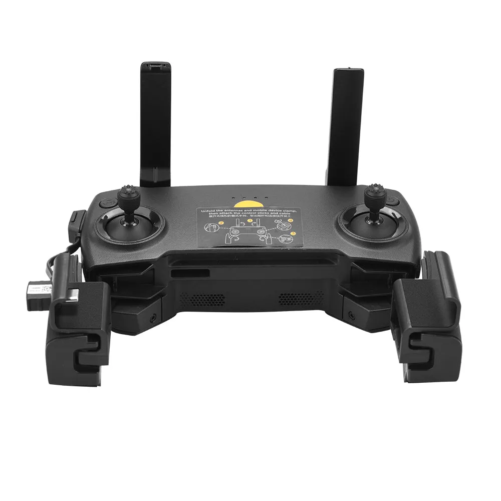 Remote Control Mount Phone Case Holder Bracket For DJI Mavic 2/Mini/Pro/Air Spark black