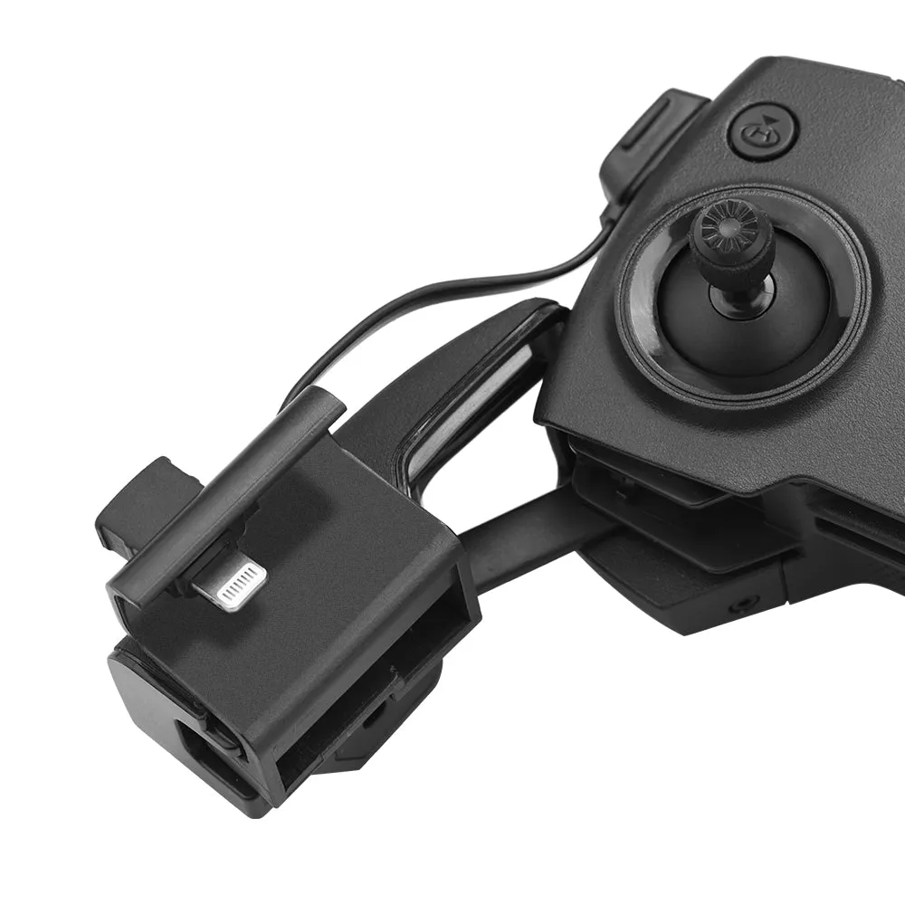 Remote Control Mount Phone Case Holder Bracket For DJI Mavic 2/Mini/Pro/Air Spark black