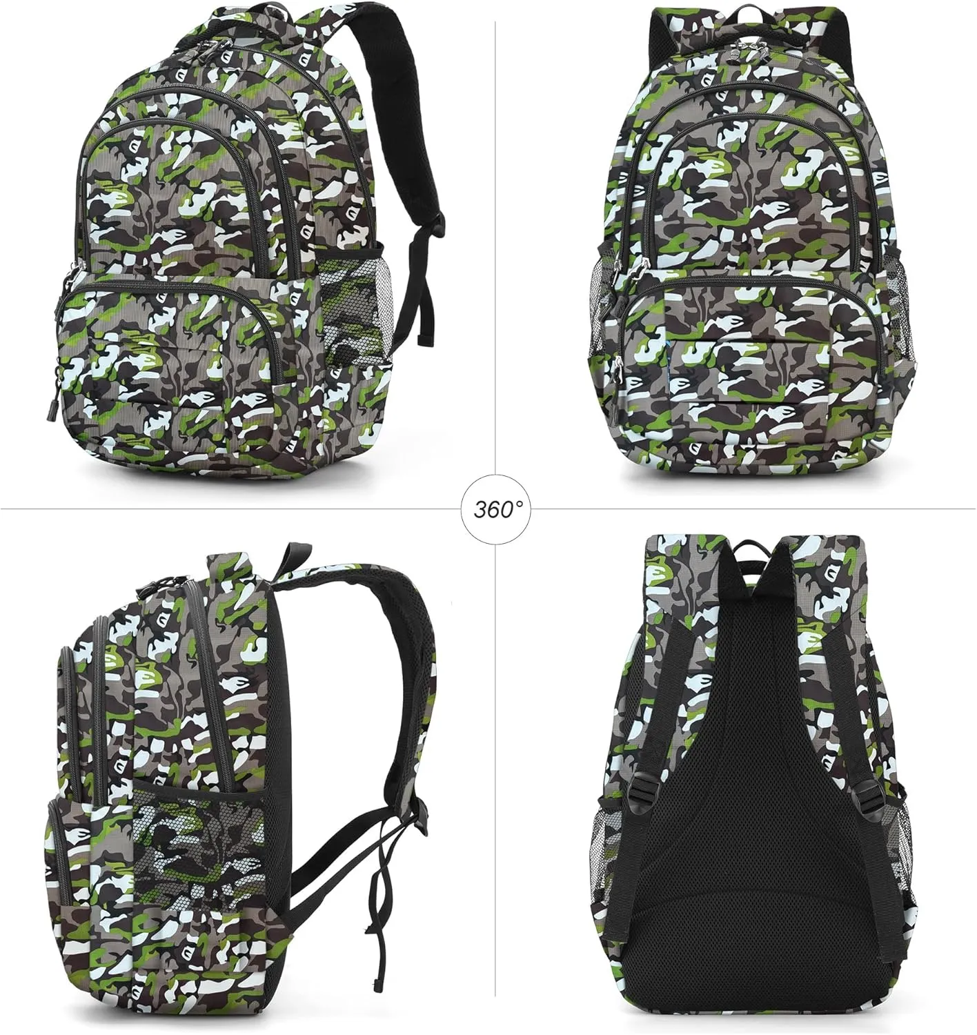 rickyh style Lightweight Elementary Durable Backpack Student Kids Waterproof Backpack