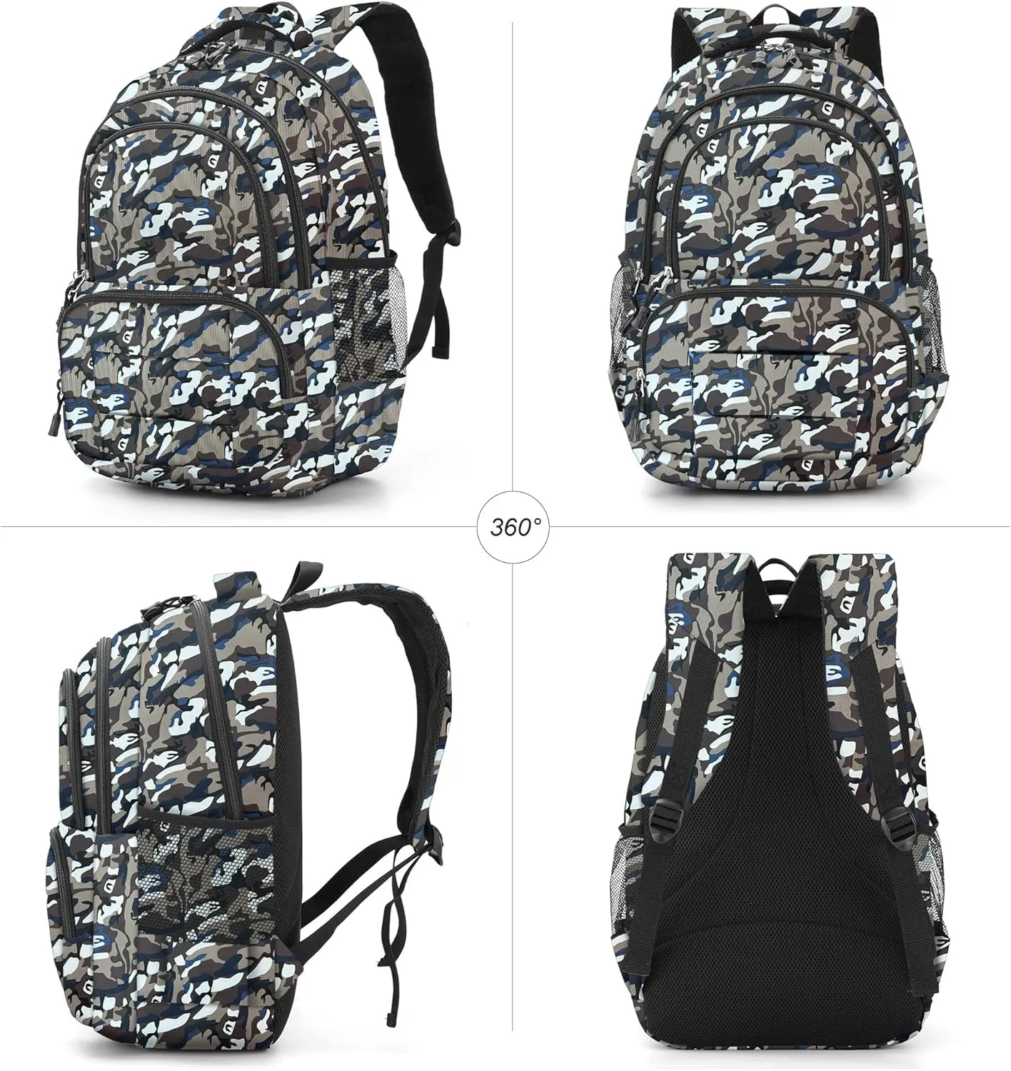 rickyh style Lightweight Elementary Durable Backpack Student Kids Waterproof Backpack