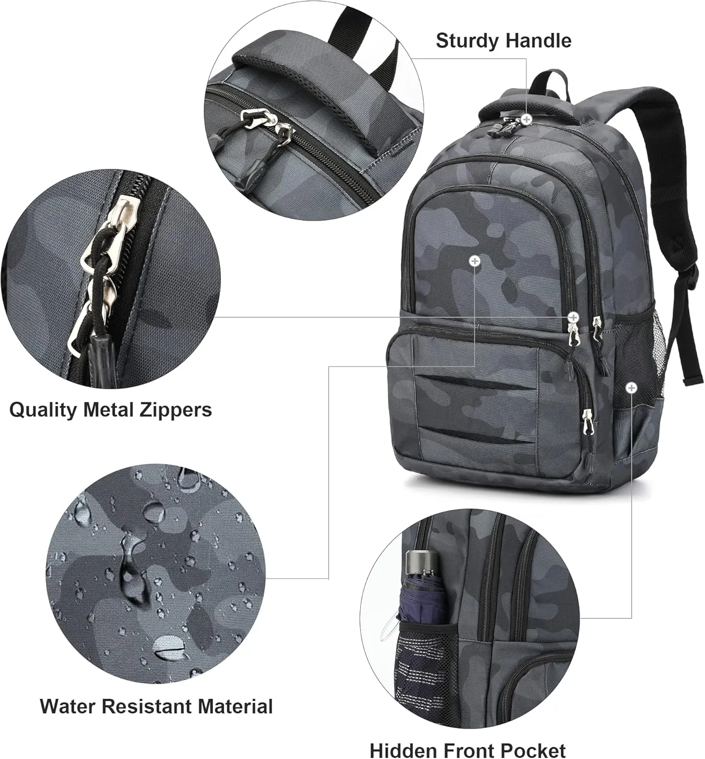 rickyh style Lightweight Elementary Durable Backpack Student Kids Waterproof Backpack