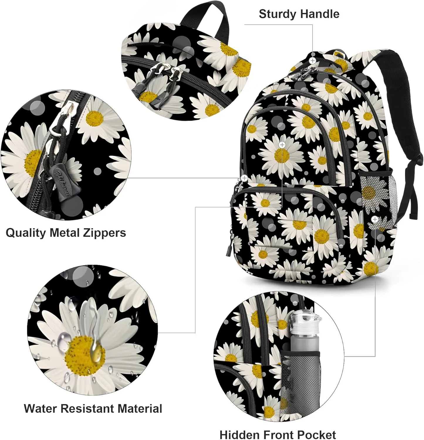 rickyh style Lightweight Elementary Durable Backpack Student Kids Waterproof Backpack