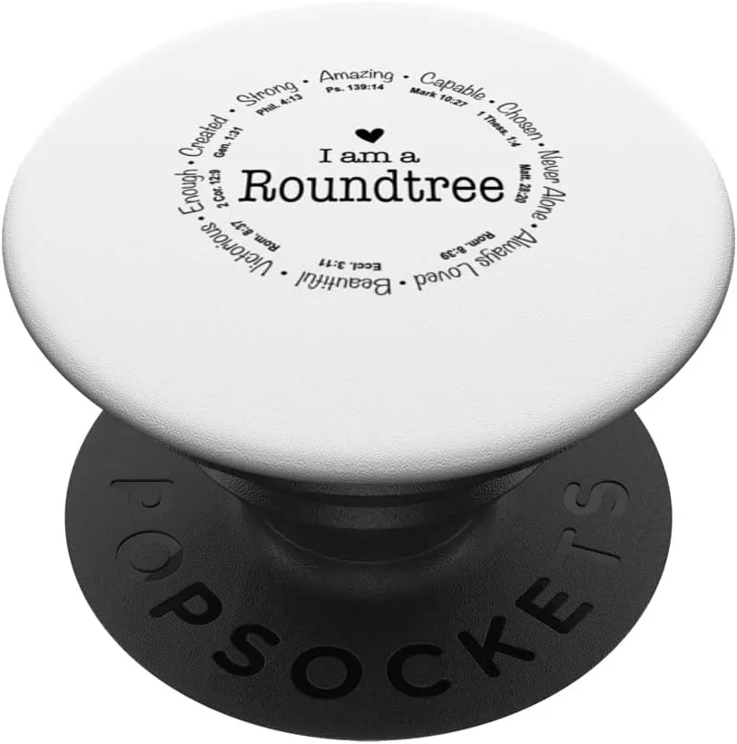 Roundtree Family Name - Mom Name Mothers Day PopSockets Standard PopGrip