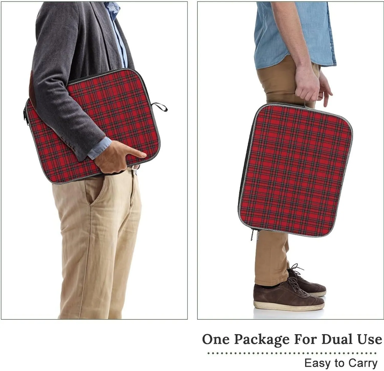 Royal Stewart Tartan Large Capacity Portable Laptop Case Unisex