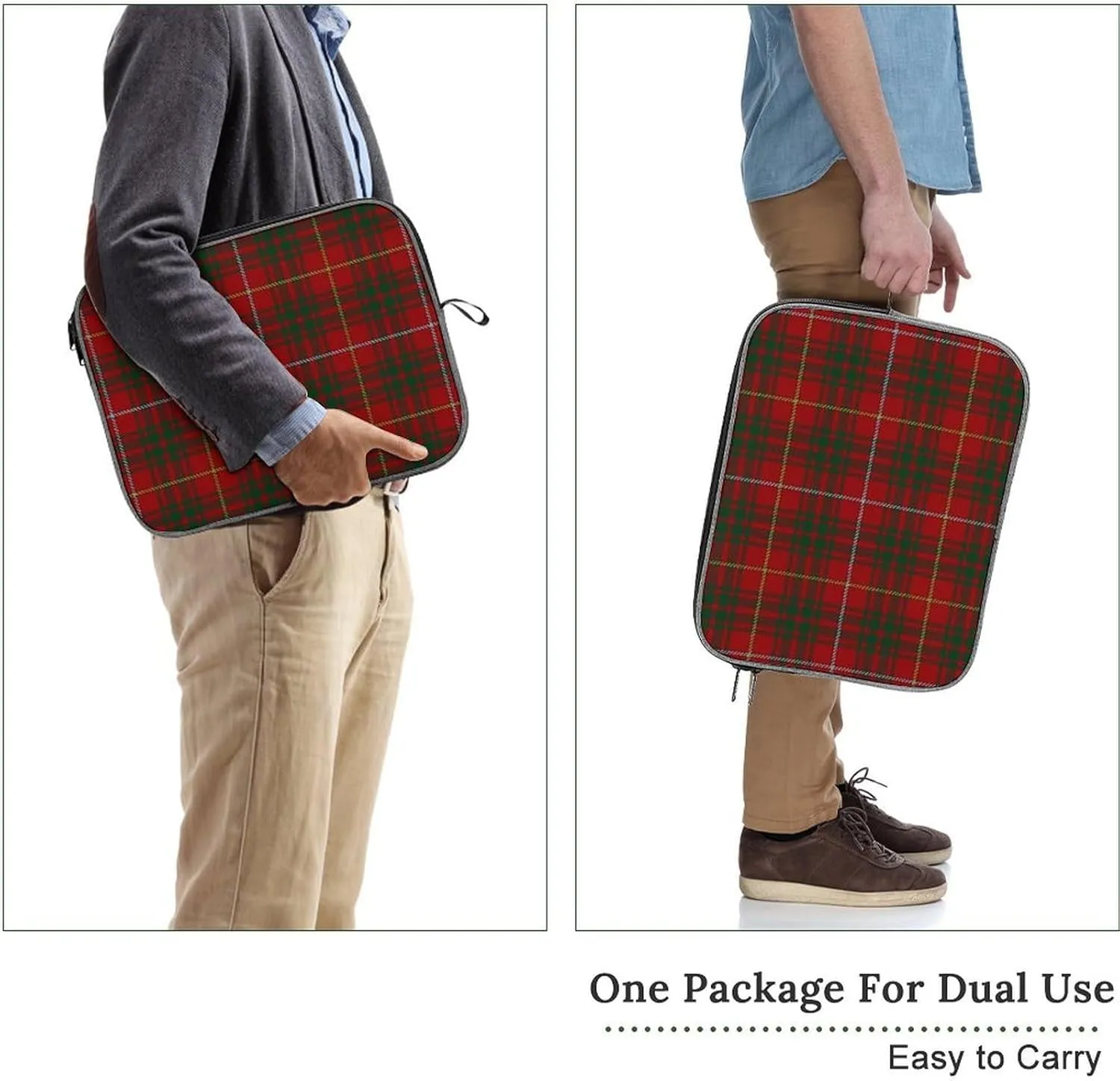 Royal Stewart Tartan Large Capacity Portable Laptop Case Unisex