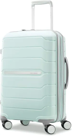 Samsonite Freeform Hardside Expandable with Double Spinner Wheels, Mint Green, Carry-On 21-Inch