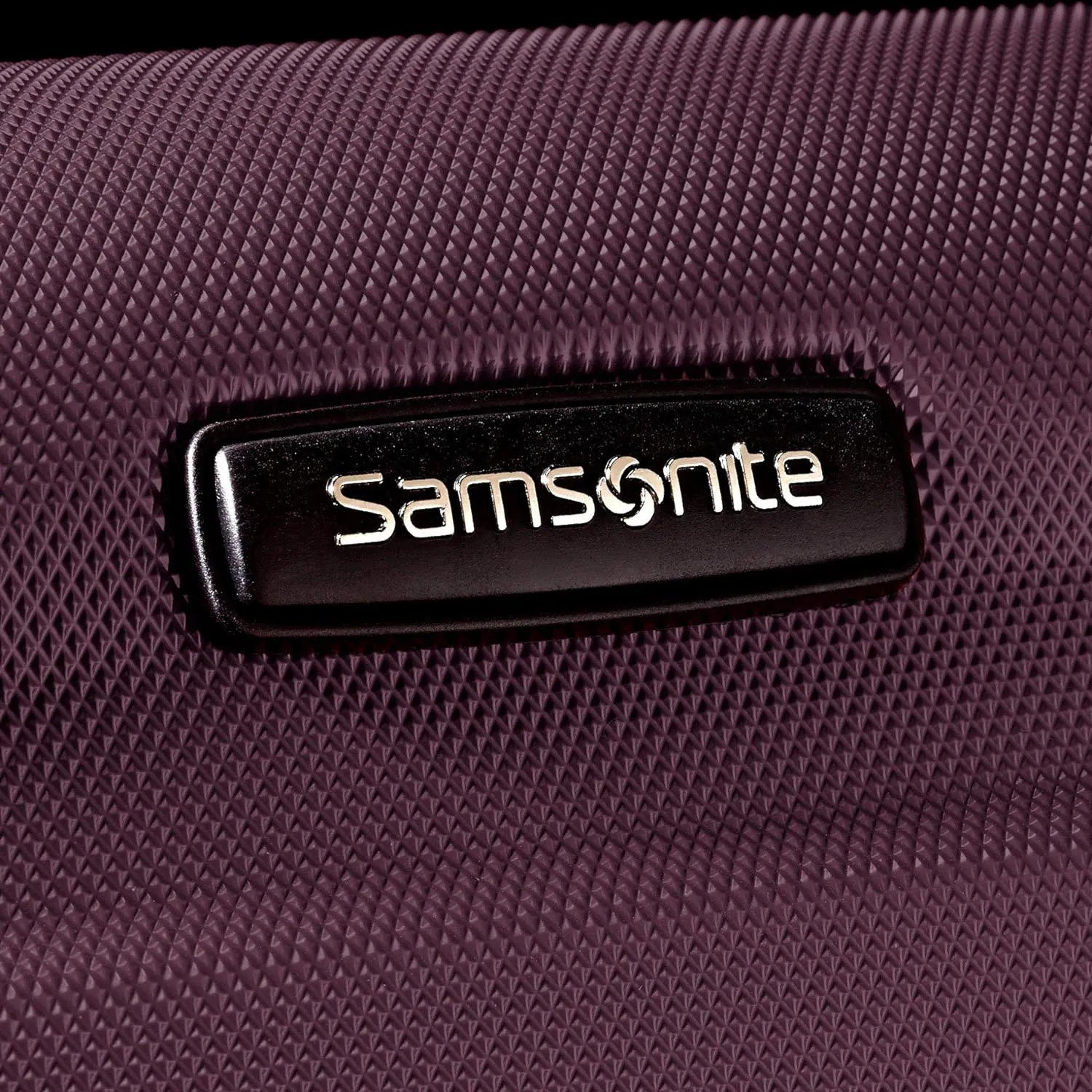 Samsonite Omni PC Hardside Expandable Luggage with Spinner Wheels, Purple, Carry-On 20-Inch