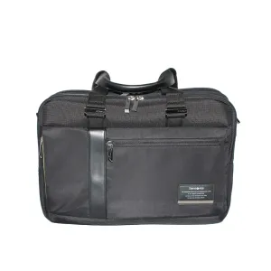 Samsonite Openroad Bailhandle Bag Expandable Jet Black Size 15.6Cm