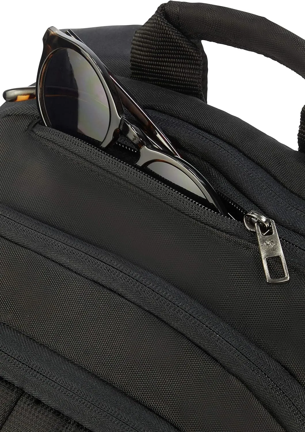 Samsonite Unisex Adult Lapt.Backpack, Black, 15.6 Inches (44 cm-22.5 L)