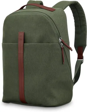 Samsonite Virtuosa Carry-On Travel Backpack with Padded Laptop Sleeve, Pine Green