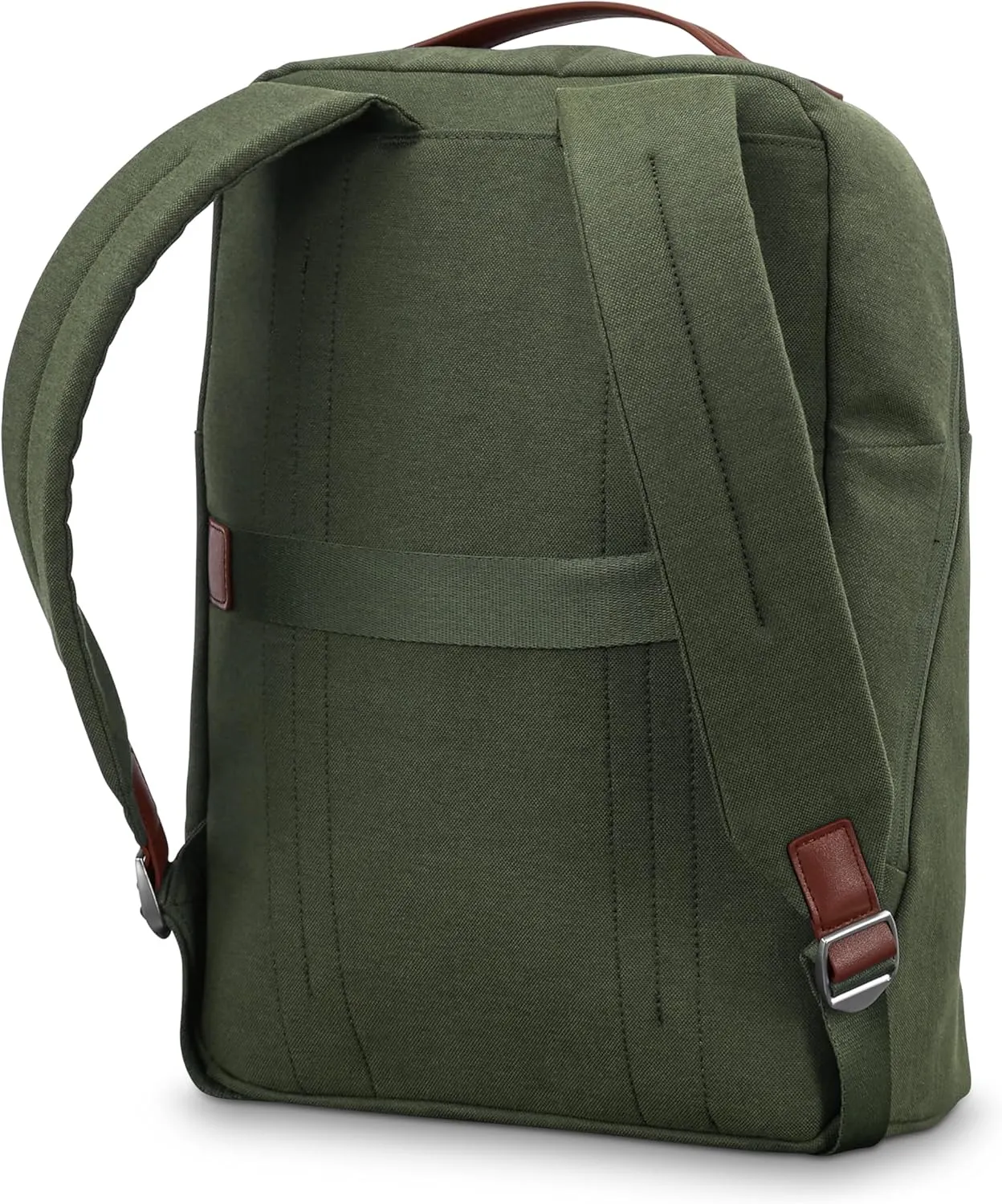 Samsonite Virtuosa Carry-On Travel Backpack with Padded Laptop Sleeve, Pine Green