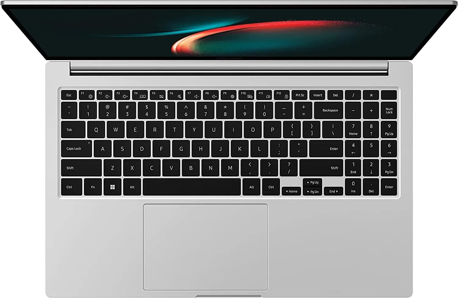 SAMSUNG 15.6” Galaxy Book3 Laptop PC Computer, 13th Gen Intel Core i7-1355U Processor / 16 GB / 512GB, Thin and Light, FHD Screen, Fingerprint Reader, HD Webcam, 2023 Model, NP750XFG-KB2US, Silver