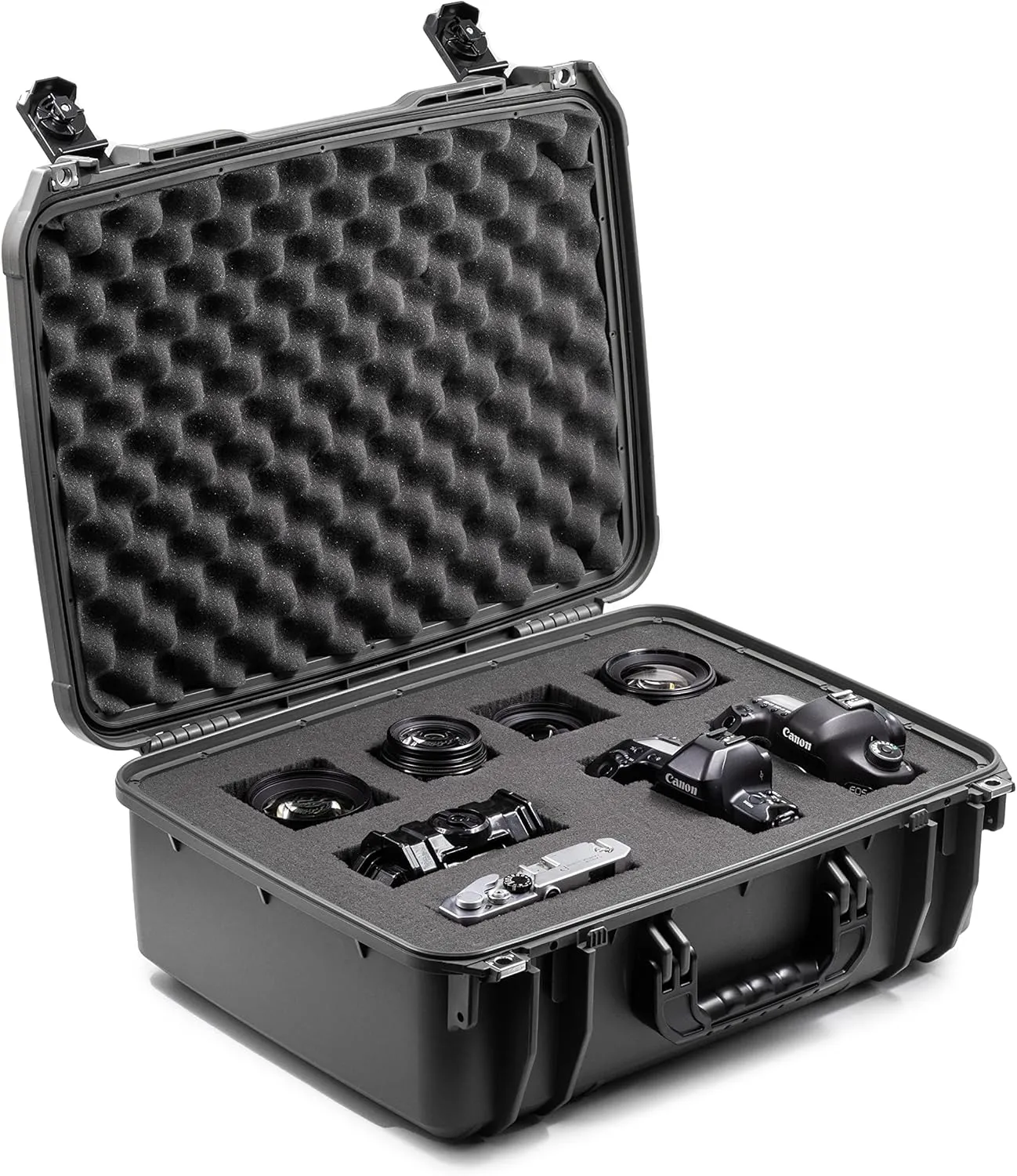 Seahorse 720 Heavy Duty Protective Dry Box Case with Accuform Foam - TSA Approved/Mil Spec / IP67 Waterproof/USA Made for Cameras, Firearms, Laptops, Consoles, VR, Drones