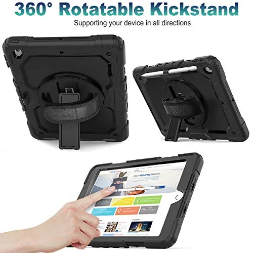 SEYMAC Stock Protective Case for iPad 10.2-Inch