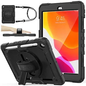 SEYMAC Stock Protective Case for iPad 10.2-Inch