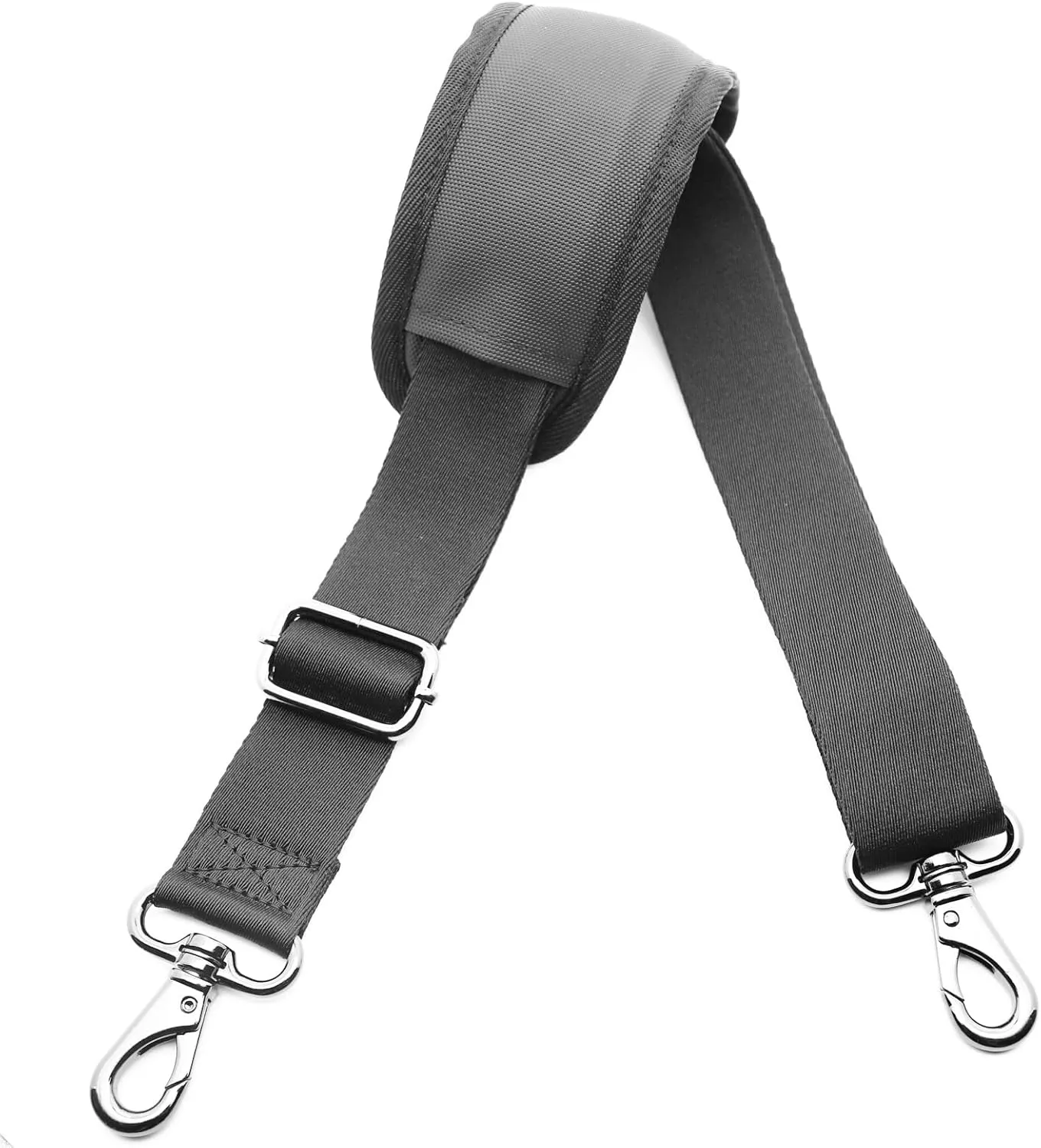Shoulder Strap, Universal Adjustable Shoulder Belt Replacement Laptop Bag Shoulder Strap with Metal Hooks for Briefcase, Laptop Messenger Bag, Luggage Duffel Camera
