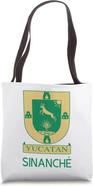 Sinanche Yucatan Estado De Mexico Escudo Eagle Aguila Tote Bag