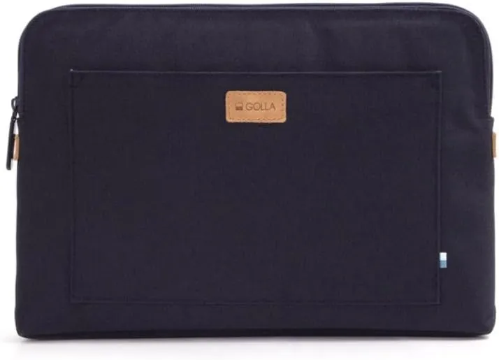 Sirius Slim Open Zipper Pocket Sleeve for 12" Laptop PC (Non-Retail Packaging) (Coal)