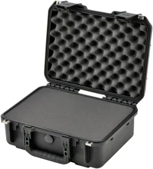 SKB 3I-1510-6B-C Mil-Std Waterproof Case with Cubed Foam, Black