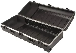 SKB Cases Deluxe ATA Hard Plastic Storage Wheeled Cart Golf Bag Travel Case