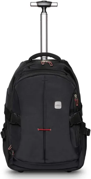 SKYMOVE 19 inches Wheeled Rolling Backpack for Adults and School Students Laptop Books Travel Backpack Bag