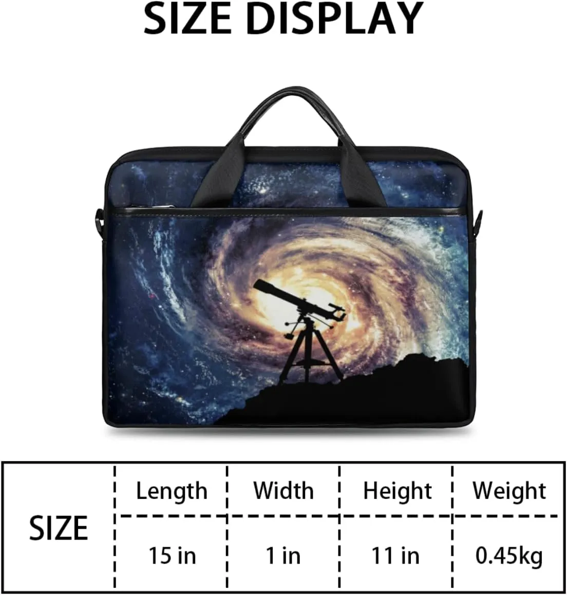 Sleeping Cat Laptop Bag for Men Women 13-15 Inch Case Bags Sleeve Shoulder with Anti Slip Removable The Pad Straps