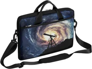 Sleeping Cat Laptop Bag for Men Women 13-15 Inch Case Bags Sleeve Shoulder with Anti Slip Removable The Pad Straps