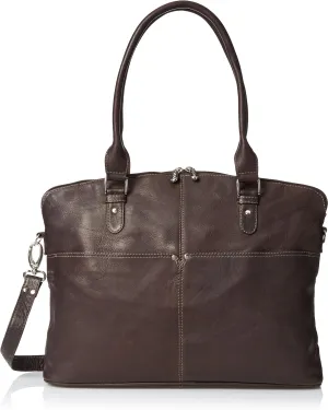 Slim Executive Computer Case, Chocolate, One Size