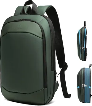 Slim Laptop Backpack for Men,Waterproof Expandable High Tech Business Work Backpack for Men and Women,15.6 Inch Lightweght Anti-theft Travel Backpack Durable College Casual Daypack Computer Laptop Bag