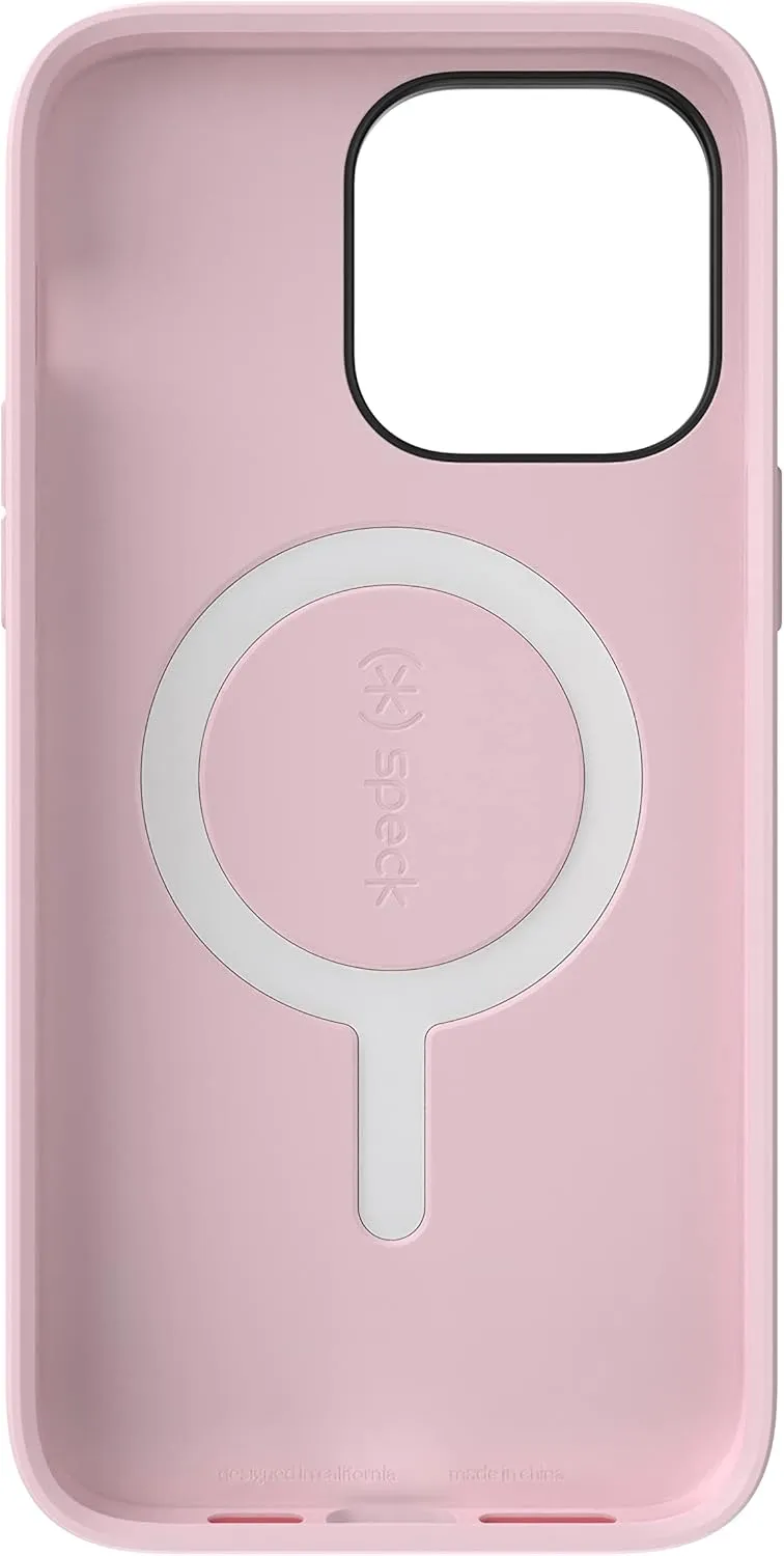 Speck for iPhone 14 Pro Max Case - Drop Protection, Scratch Resistant, Built for MagSafe Case with Soft Touch Coating - 6.7" iPhone 14, Dual Layer -Sweet Coral/Light Coral Candyshell Pro