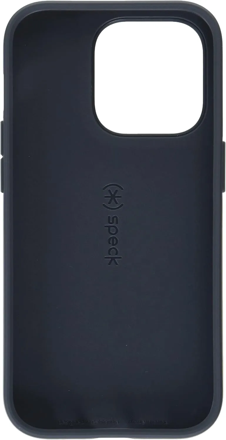 Speck iPhone 14 Pro Case - Slim, Drop Protection, Scratch Resistant, Soft Touch for 6.1 inch iPhone 14 Pro - Dual Layer, Black/Slate Grey CandyShell Pro
