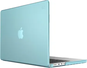 Speck SmartShell MacBook Pro 14 Inch Case - M3 / M2 / M1 Pro & Max (2021-2023) - Scratch Resistant Hardshell - Swell Blue