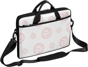 Sport Volleyballs Theme Laptop Shoulder Bag Tablet Computer Notebook Sleeve Messenger Bags Carrying Case with Strap Briefcase Tote for 14 15 in Laptops