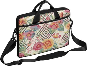 Sports Beach Volleyball Laptop Shoulder Messenger Bag Waterproof Laptop Briefcase with Handle and Padded Strap Case Sleeve