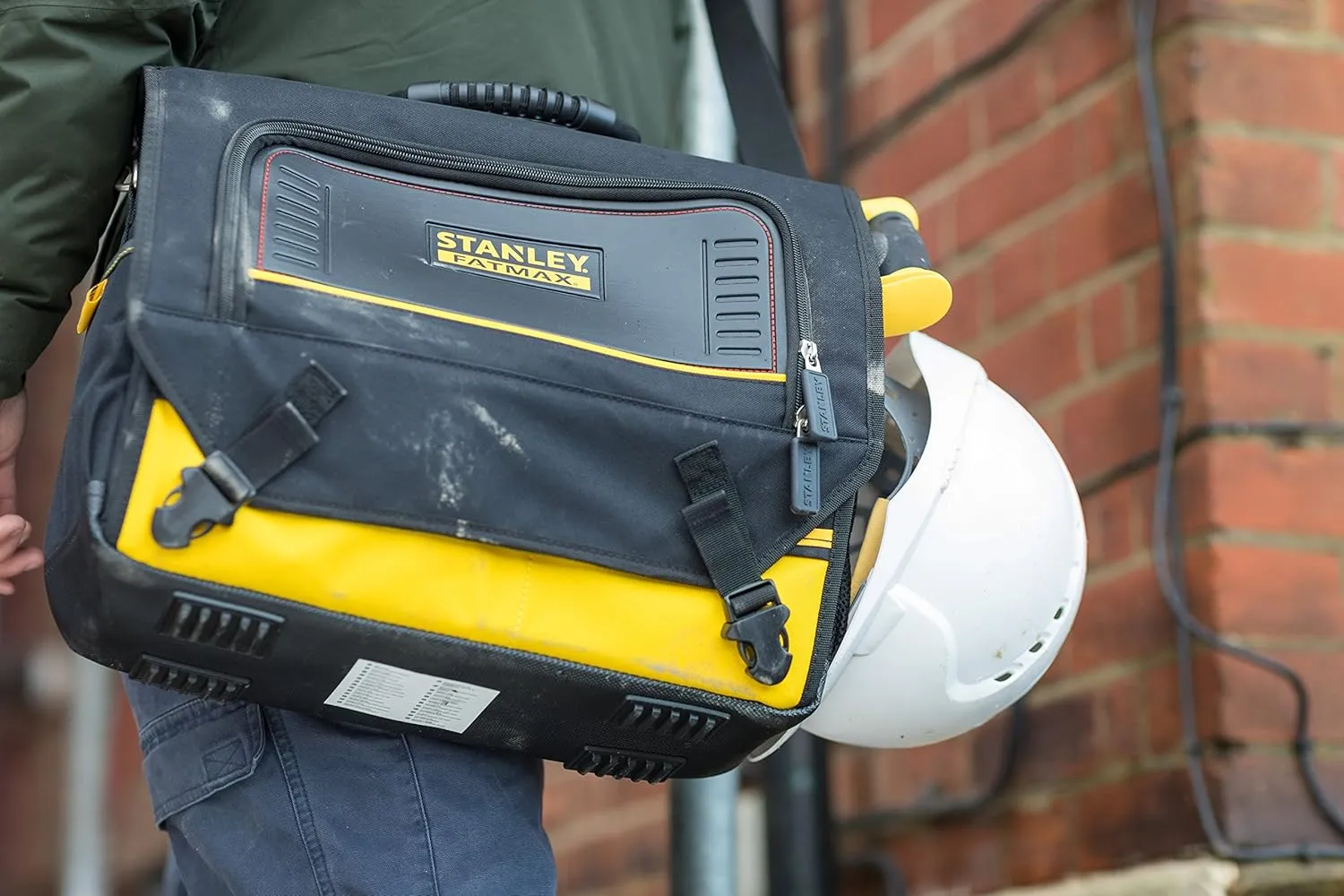 STANLEY FMST1-80149 Fat Max Laptop and Tool Bag - Black