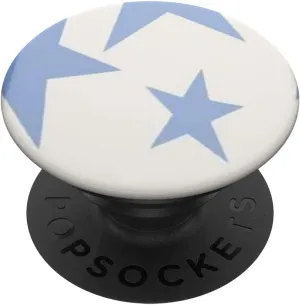 Stars Align Blue & White Stars PopSockets Swappable PopGrip