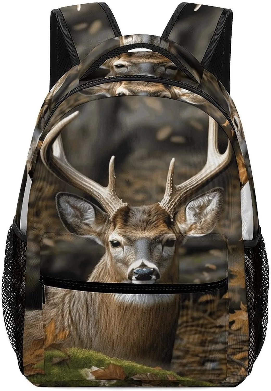 Stylish Backpack, Camouflage Deer Print Durable Backpack Travel Backpack Hiking Backpack Ergonomic Backpack Comfortable Backpack