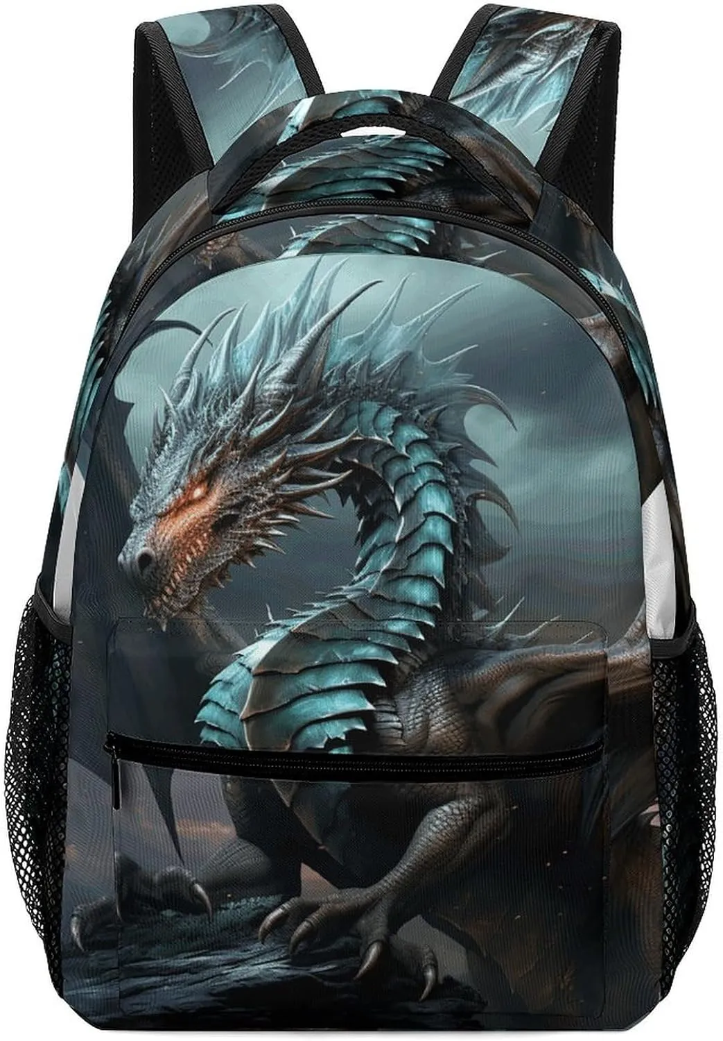 Stylish Backpack, Cool Dragon Print Durable Backpack Travel Backpack Hiking Backpack Ergonomic Backpack Comfortable Backpack